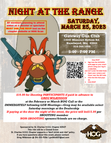 Night at the Range | St. Charles Missouri Chapter #2527 | St. Charles ...